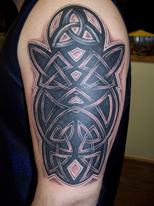 Men Tribal Pattern Tattoo Design – Tribal Tattoos For Men
