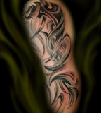 Upper-Arms / Half-Sleeve Tribal Tattoos for Men - Tribal Tattoos