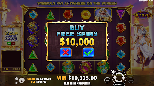 Gates of Olympus - Multipliers, Scatters, Freespins and Big Wins