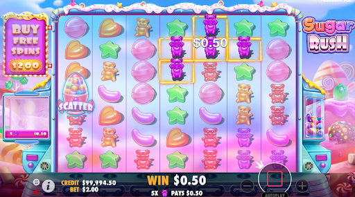 Sugar Rush Slot: a game with a sweet theme and lots of bonuses