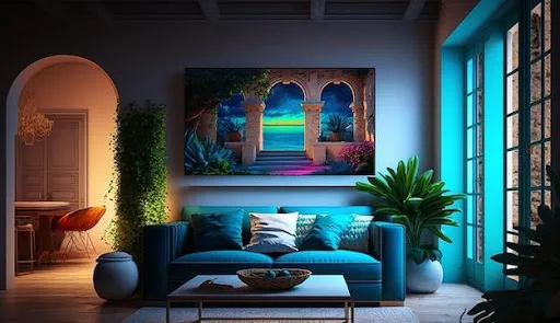 Home Decor Trends: Illuminate Your Living Space with Neon Decor  ‍