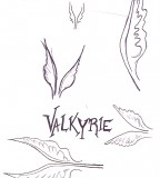 Valkyrie Wings Tattoo Doodles By Tanaii On Deviantart