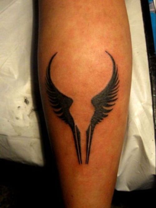 Simple Valkyrie Wings Tattoo Picture Sample - | TattooMagz › Tattoo