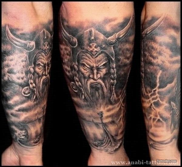 Evil Viking Tattoo