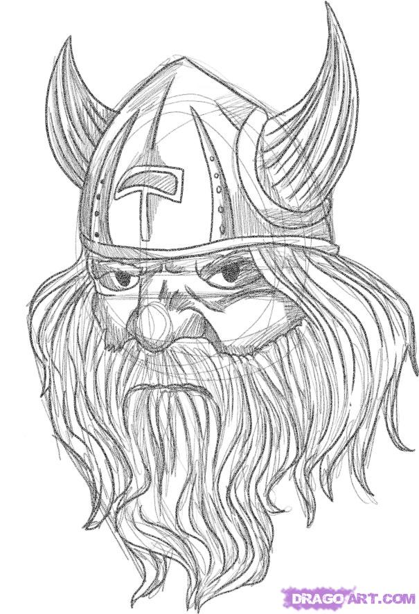 How To Draw A Viking Tattoo Step By Step Tattoos Pop Culture