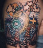 Swedish Viking Tattoo Picture Free Download Swedish Viking