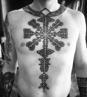 viking tribal tattoo
