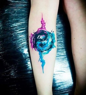 watercolor-yin-yang-tattoo