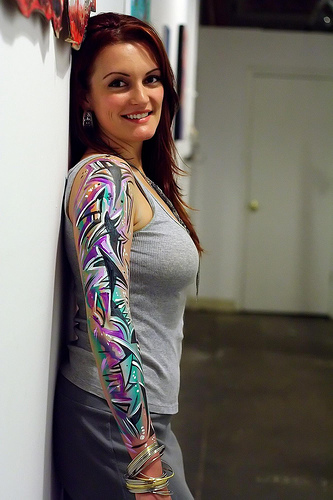 Amazing Tattoos Fashion Sleeves Tattoo Design For Girls