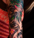 Amazing Sleeve Arm Tattoo Design